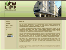 Tablet Screenshot of newlifeedc.org